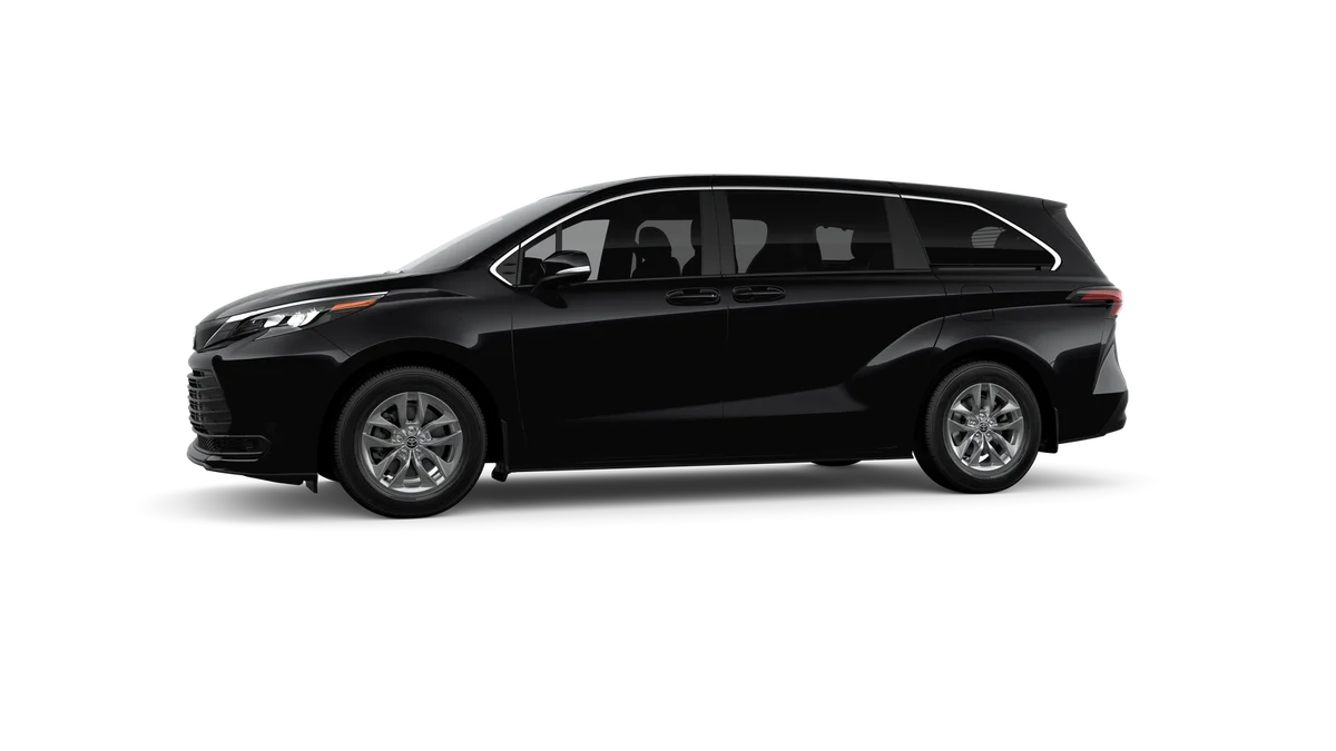 New 2026 Midnight Black Metallic Toyota LE image 3
