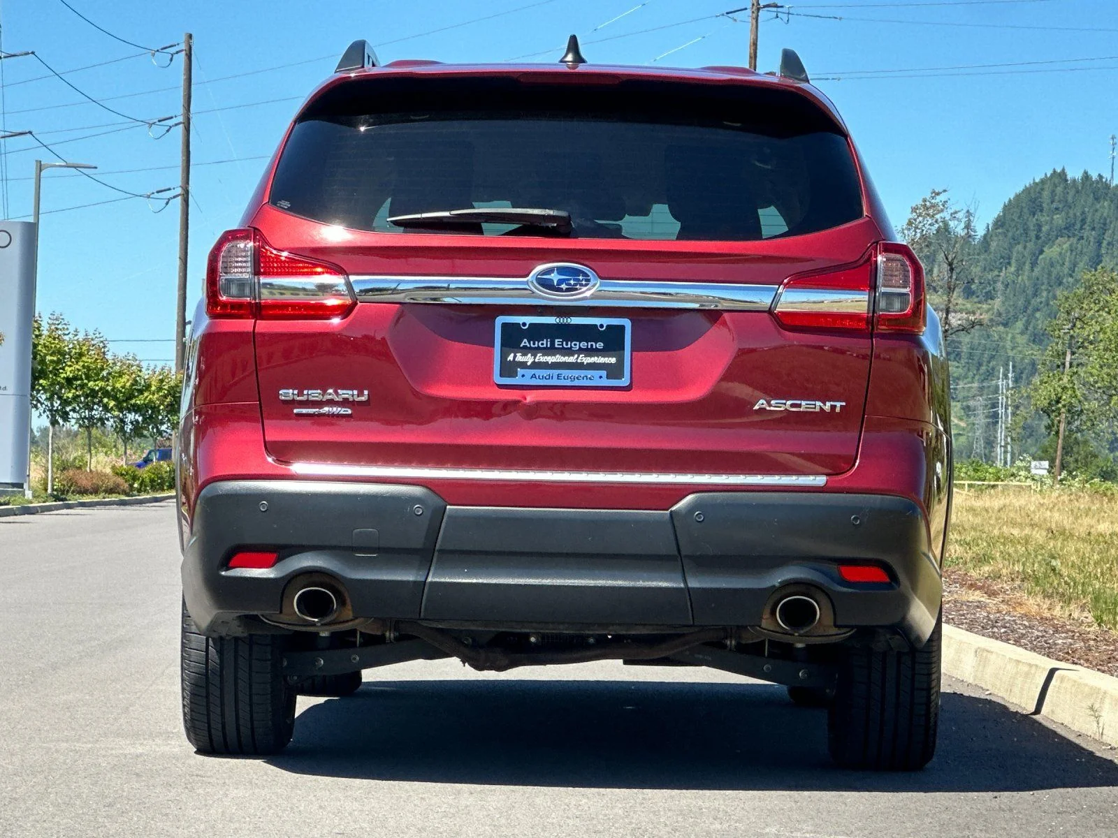 Used 2020 Red Subaru Premium image 4