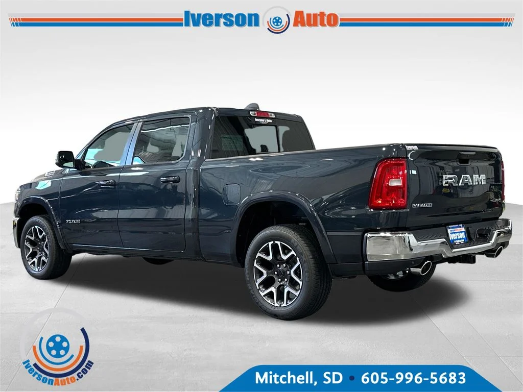 New 2026 Forged Blue Metallic Exterior Paint RAM Laramie image 5