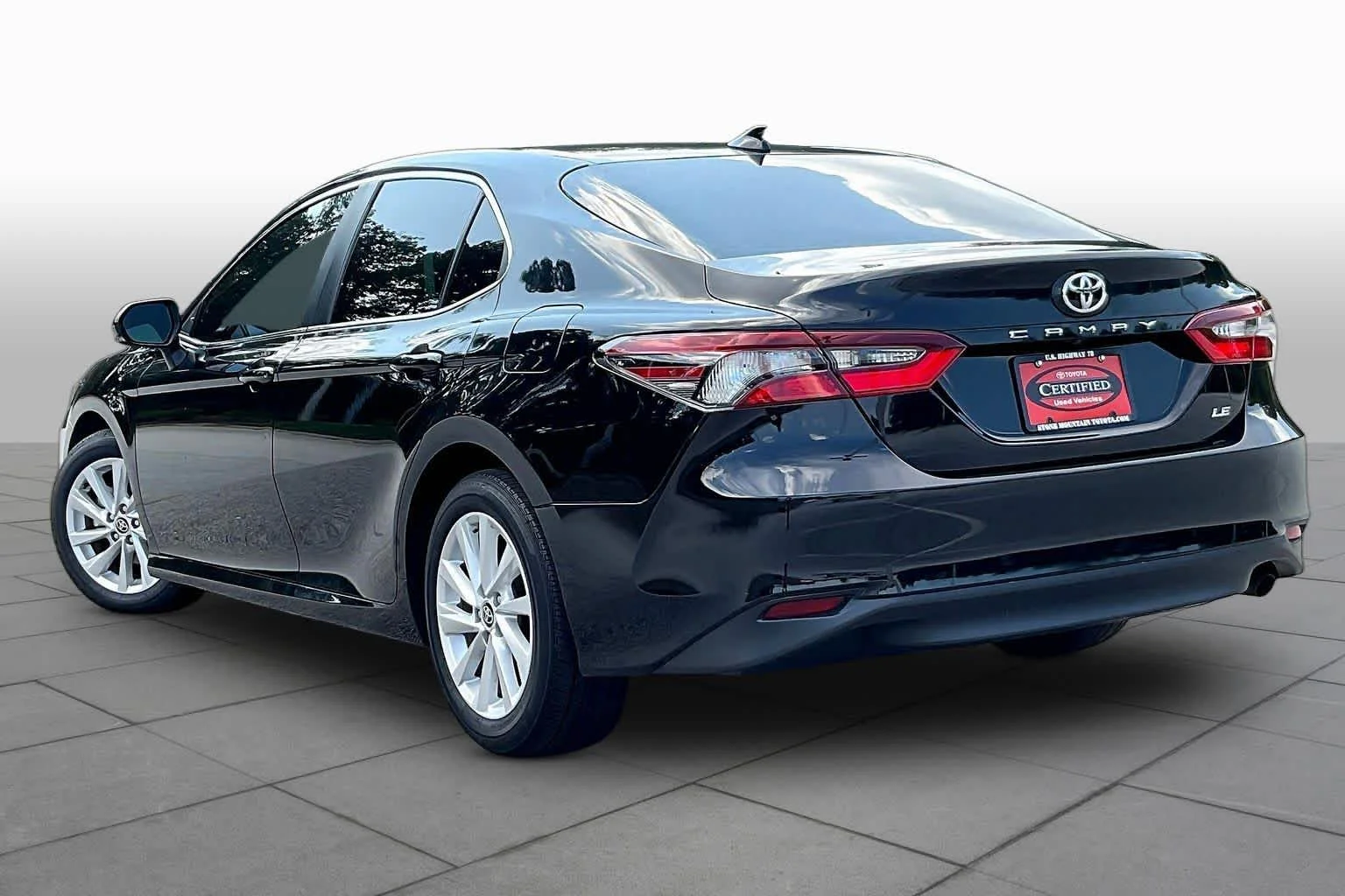 Used 2024 Midnight Black Metallic Toyota LE image 12