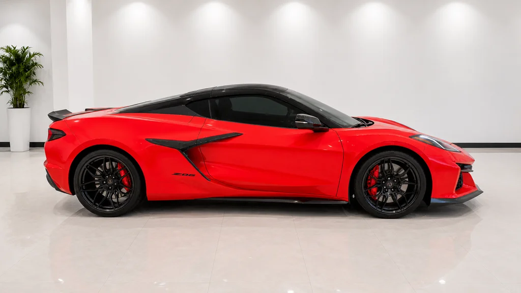 Used 2024 Red Chevrolet Z06 image 4