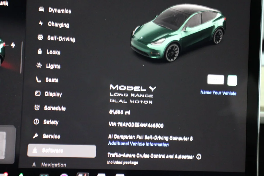 Used 2022 Pearl White Multi-Coat Tesla Long Range image 27