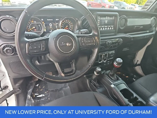 Used 2021 White Jeep Unlimited Sport Altitude image 15