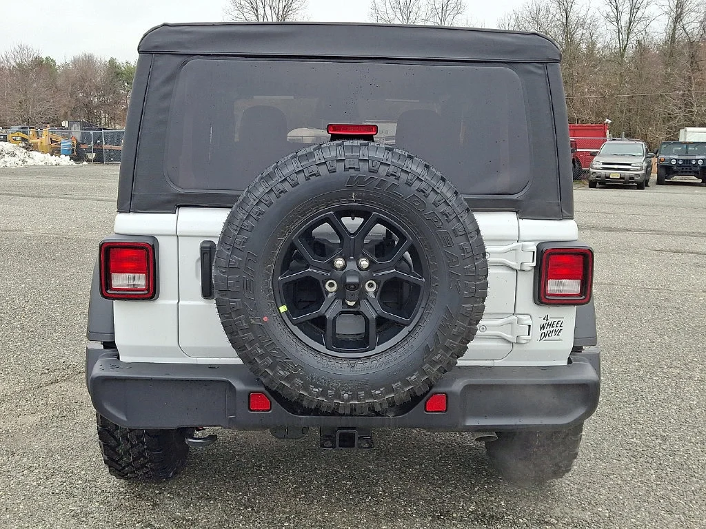New 2026 Bright White Clear-Coat Exterior Paint Jeep Willys image 7
