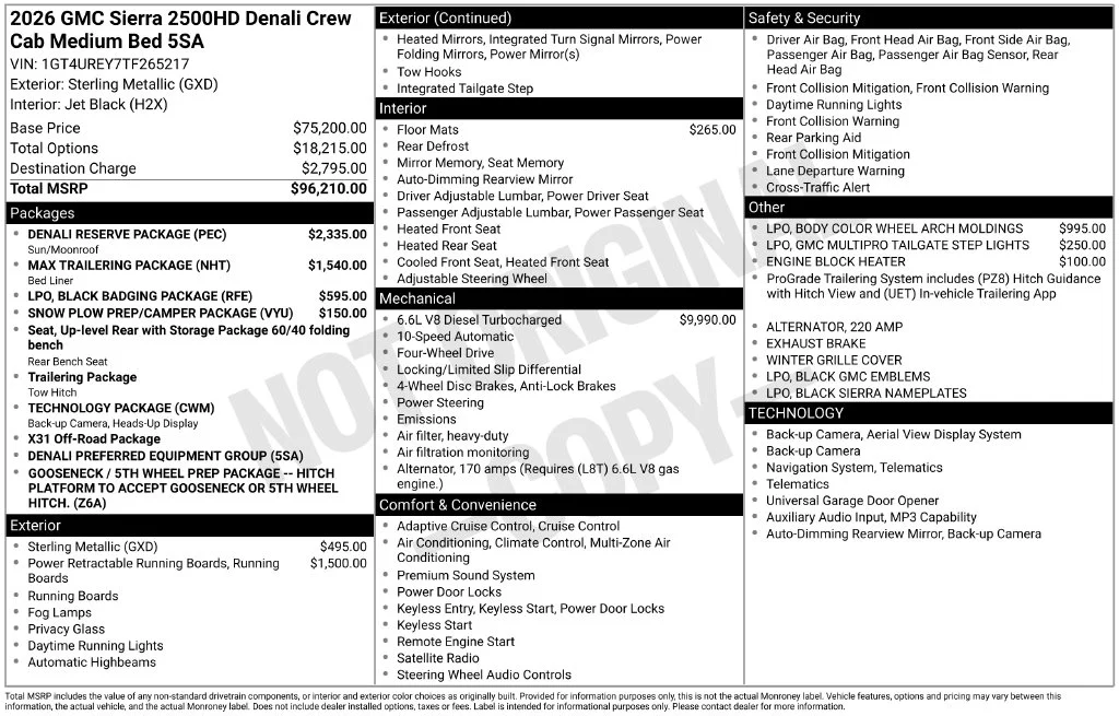 New 2026 Silver GMC Denali image 45