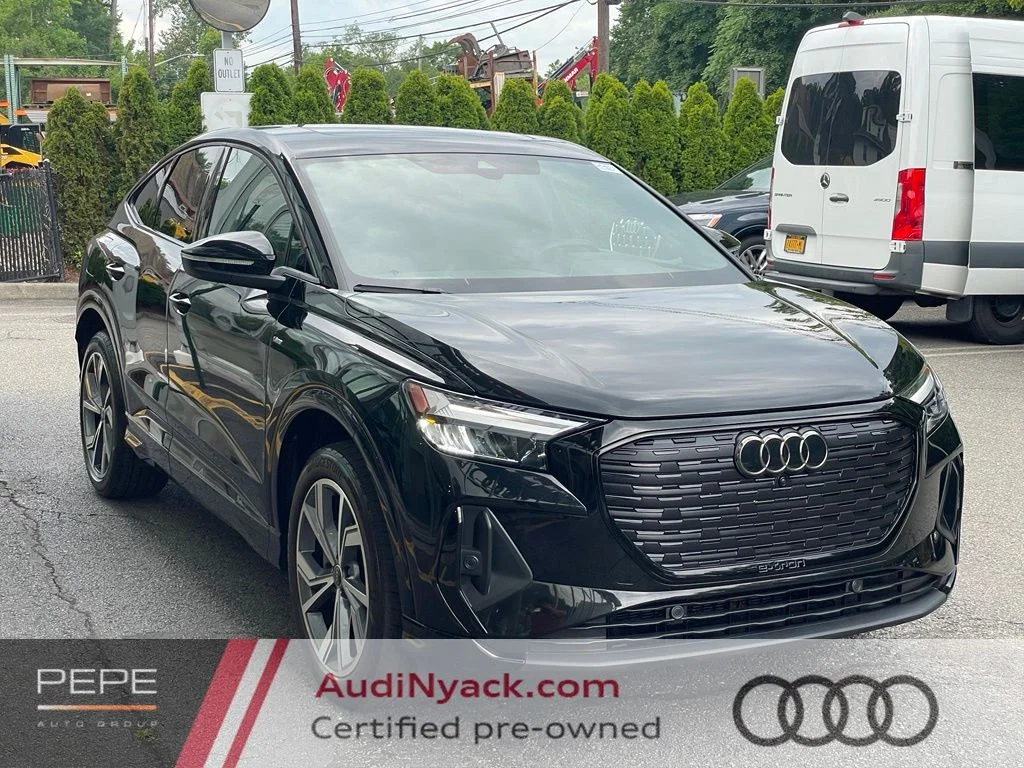 Certified Used 2024 Black Audi Premium Plus image 3