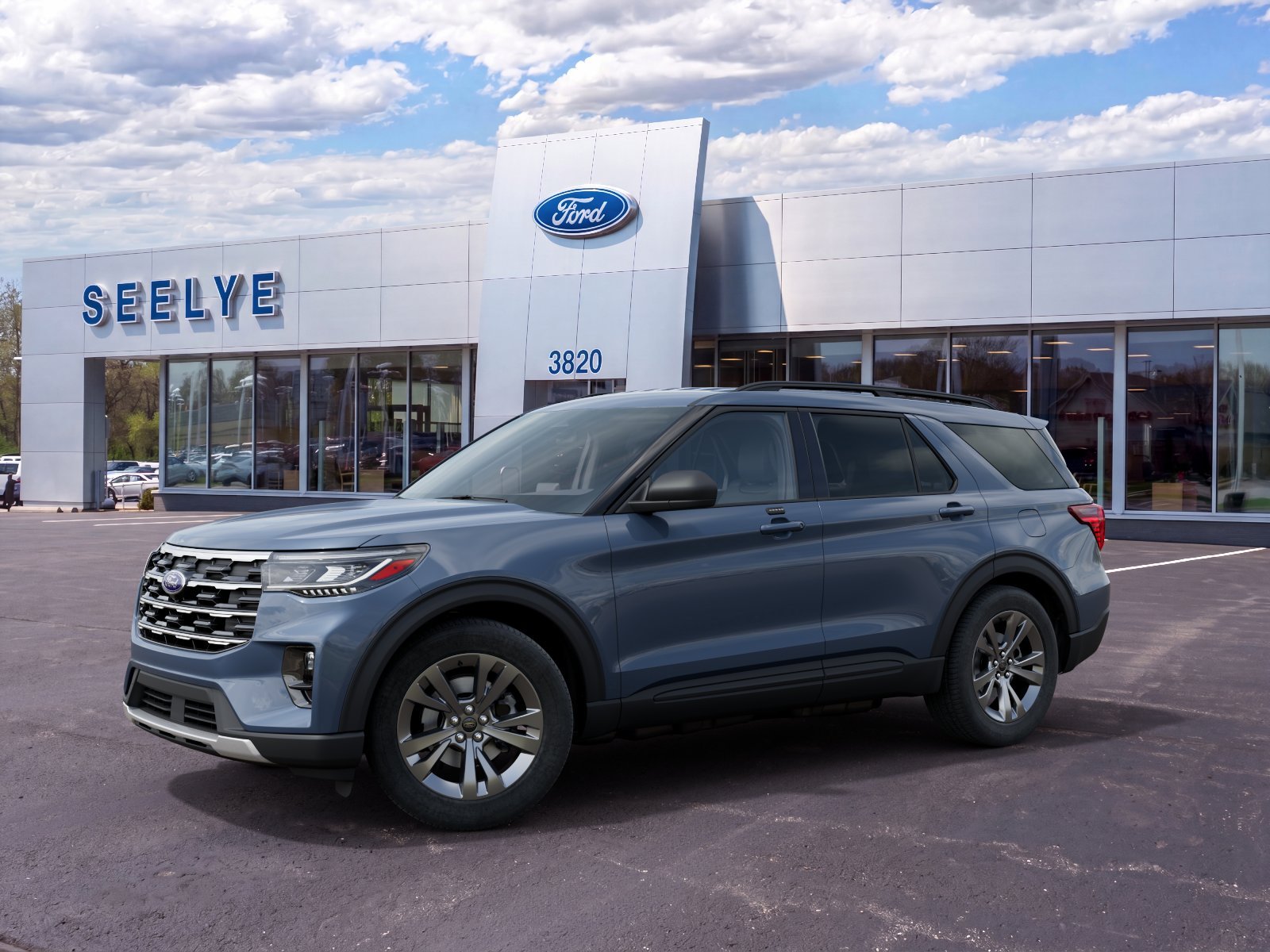 New 2027 Blue Ford 4DR 4WD ACTIVE image 2