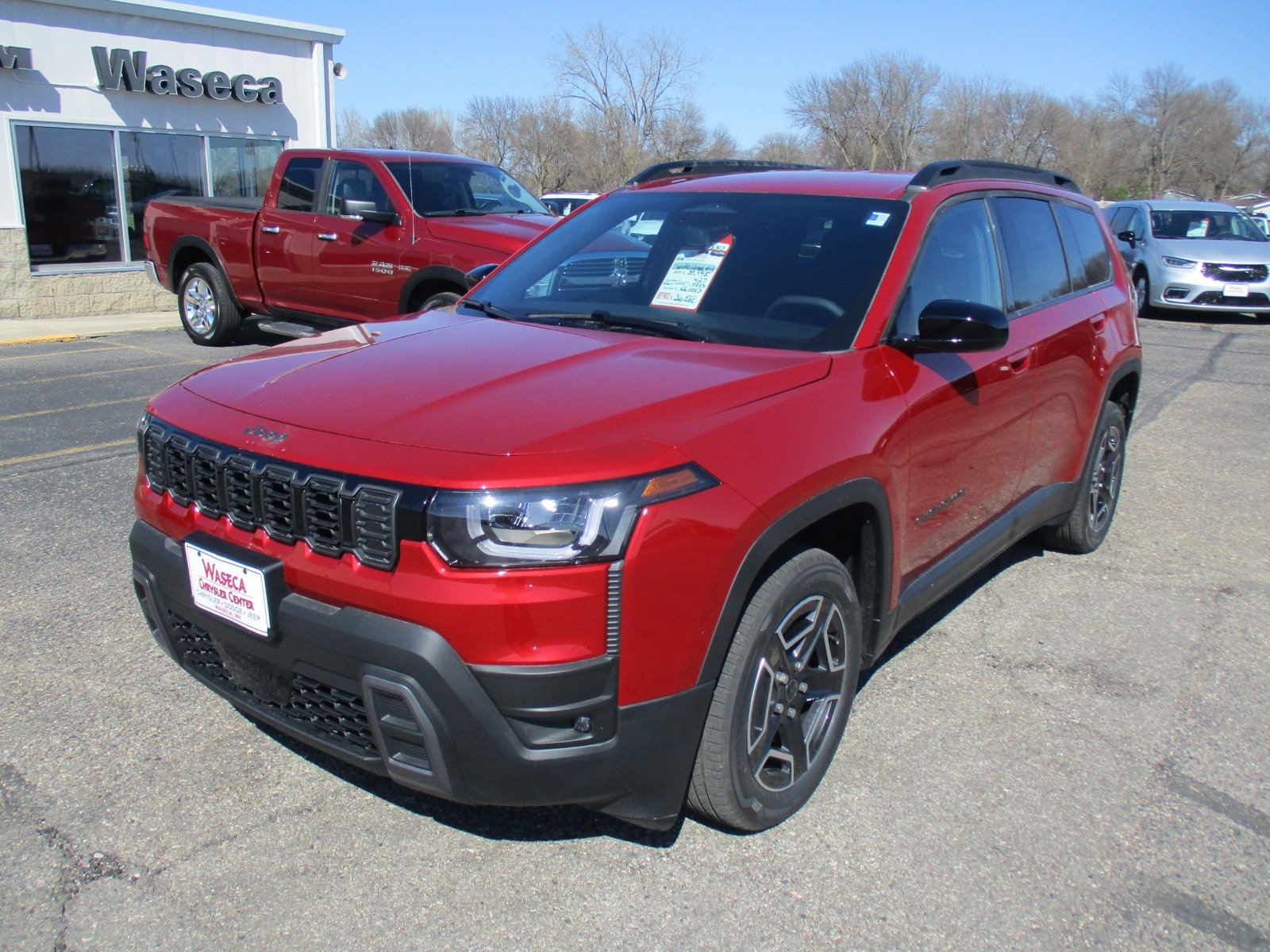 New 2026 Red Hot Pearl-Coat Exterior Paint Jeep Laredo image 1