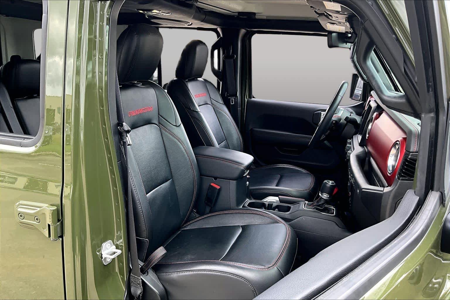 Used 2023 Sarge Green Clearcoat Jeep Rubicon image 8