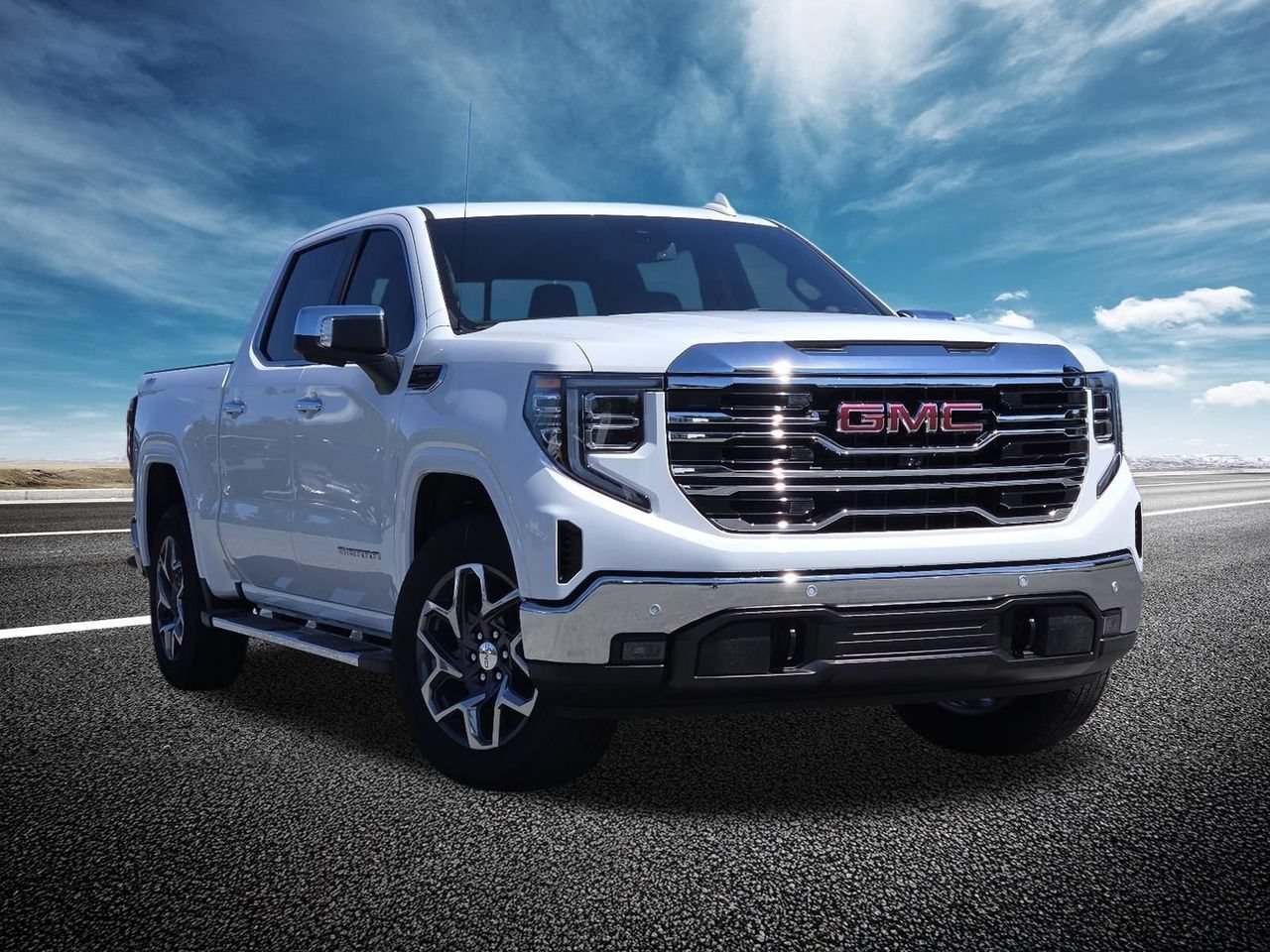 New 2026 Summit White GMC SLT image 2