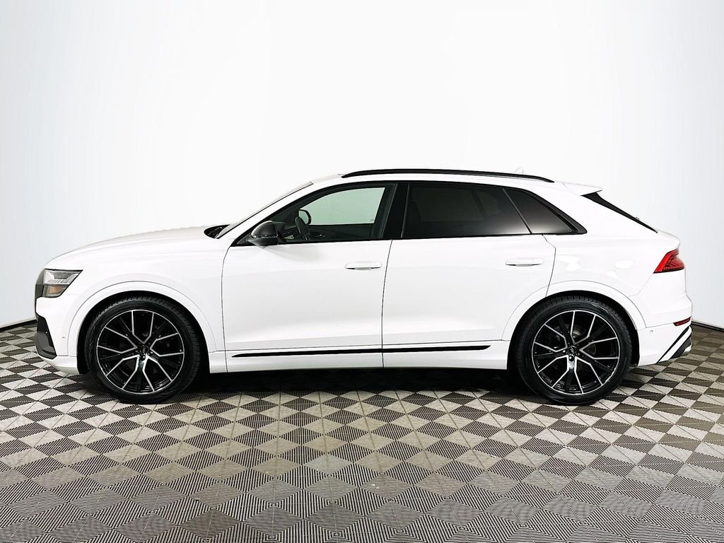 Used 2020 Glacier White Metallic Audi 4.0T Prestige image 8