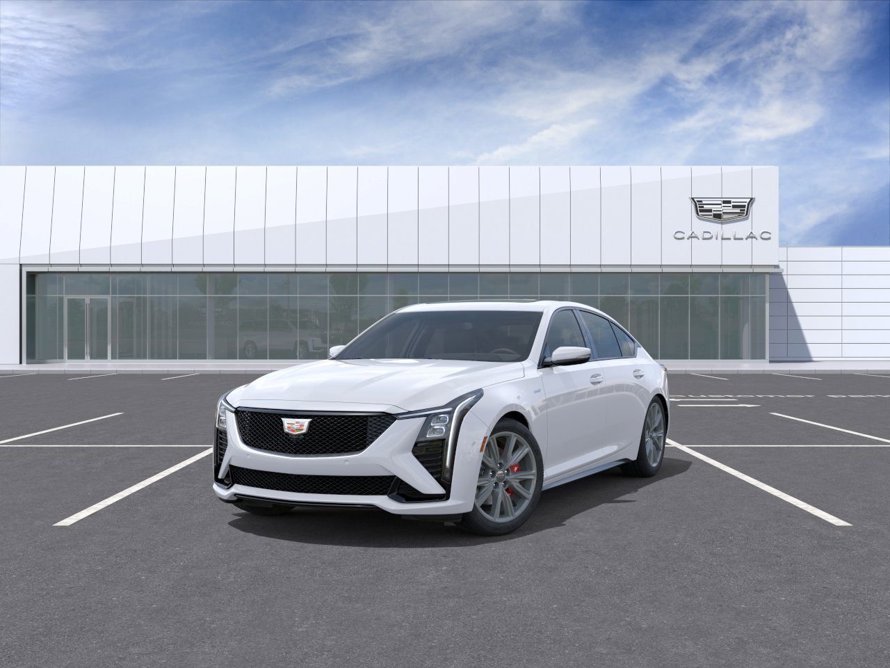New 2026 Summit White Cadillac V-Series image 8