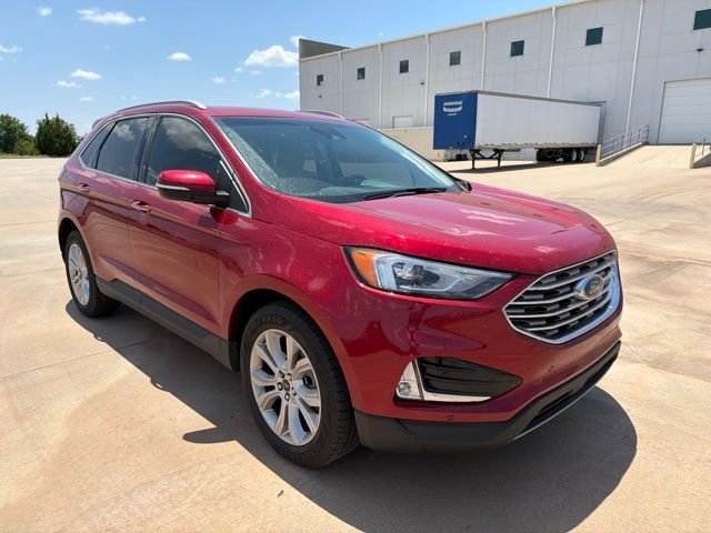 Used 2022 Red Ford Titanium image 5