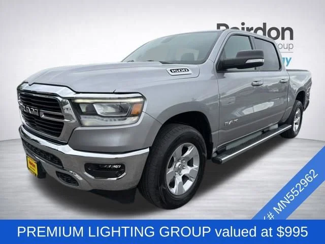 Used 2021 Billet Silver Metallic Clearcoat Ram Big Horn image 3