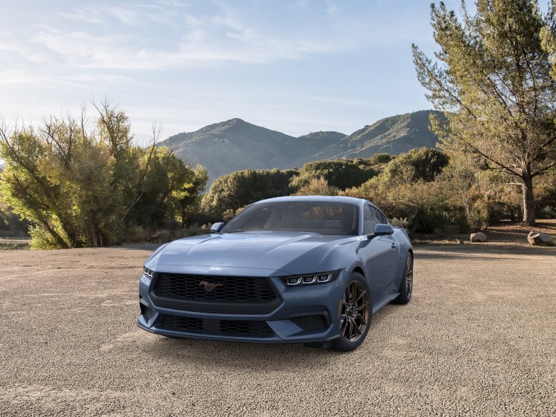 New 2025 Vapor Blue Metallic Ford EcoBoost® Premium Fastback image 2