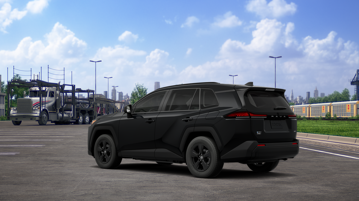 New 2026 Midnight Black Metallic Toyota LE image 6