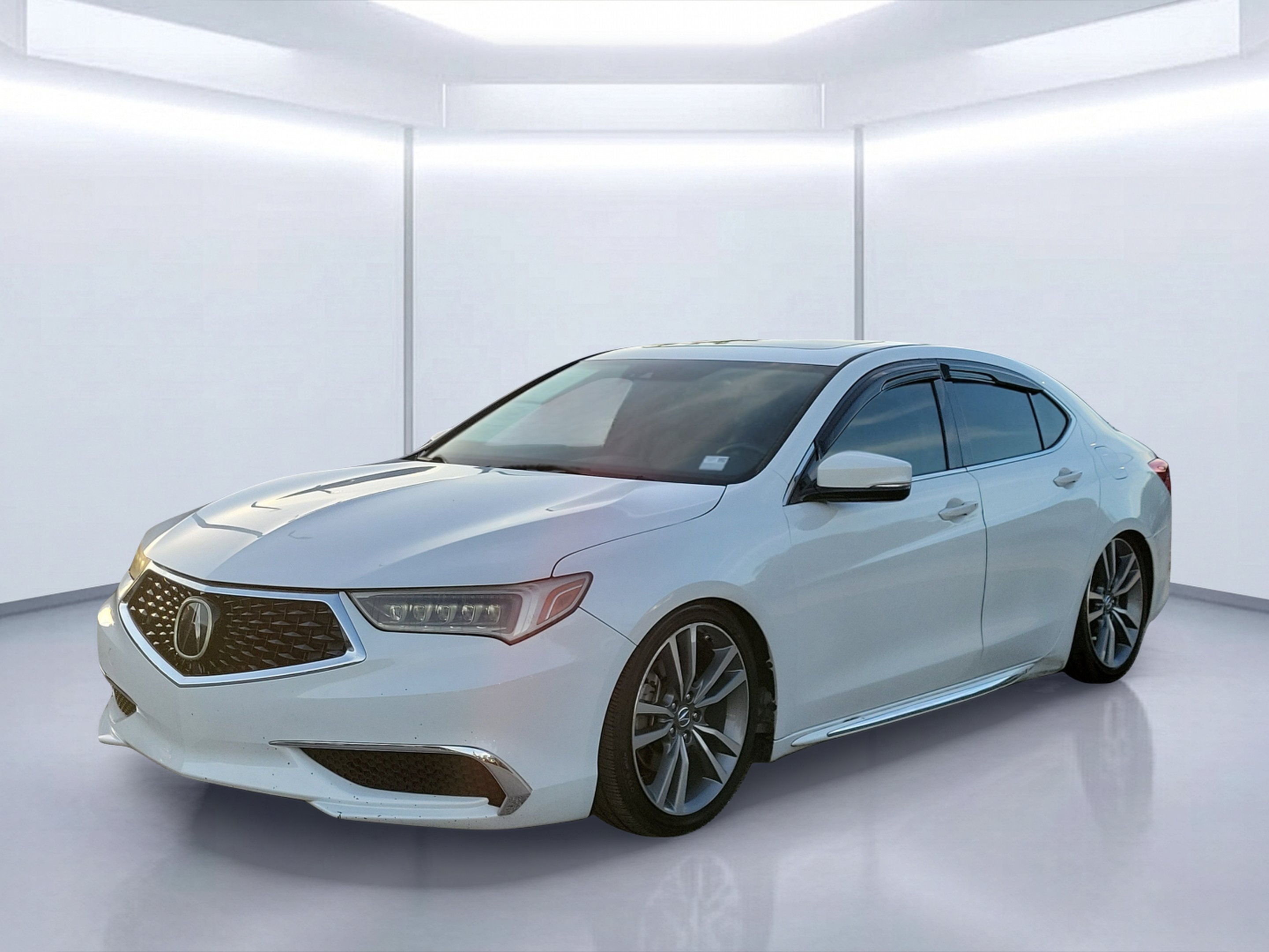 Used 2019 Platinum White Pearl Acura 3.5L Technology Pkg image 2