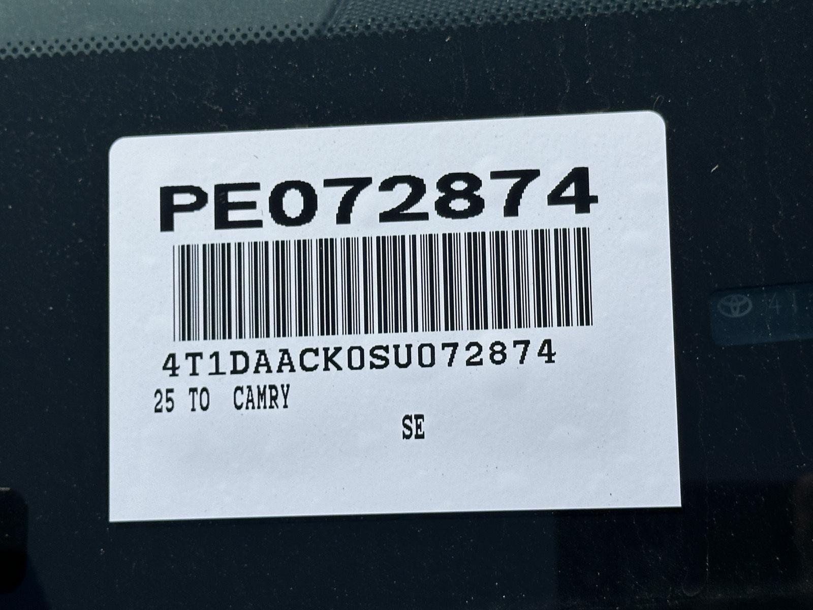 Certified Used 2025 Reservoir Blue Toyota SE image 15