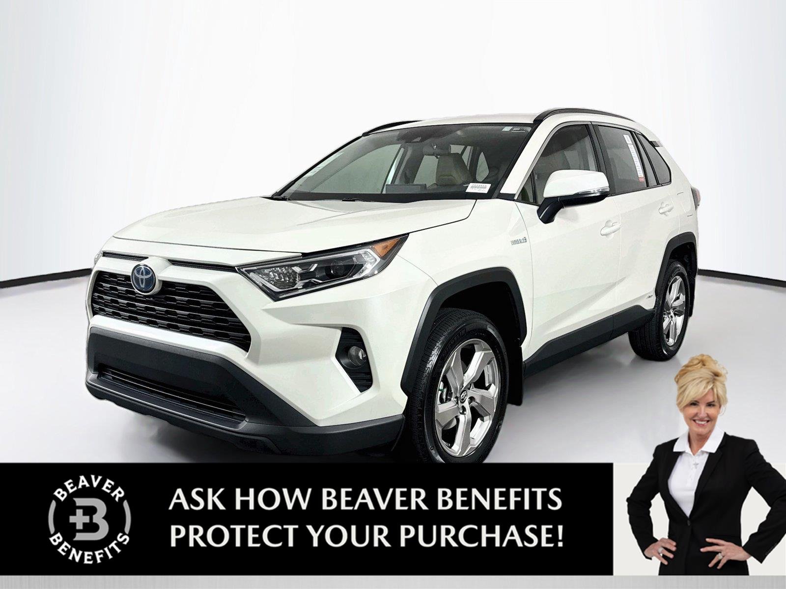 Used 2021 Blizzard Pearl Toyota XLE Premium image 1