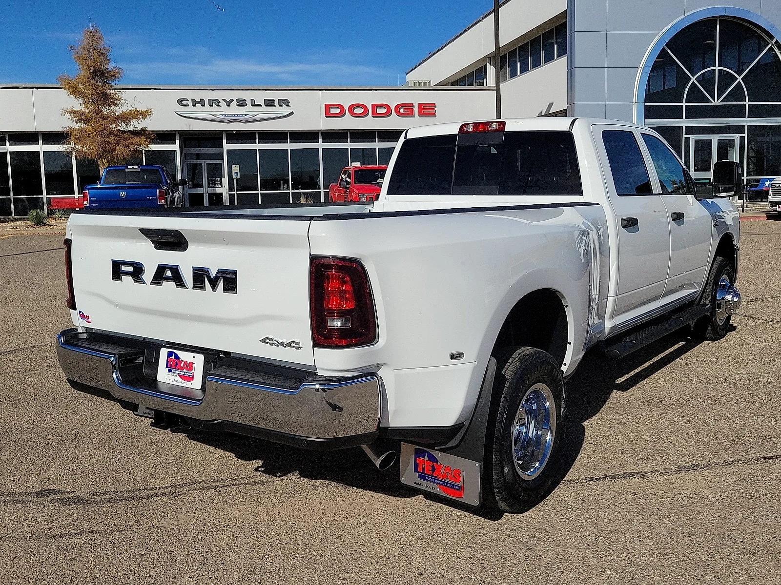New 2026 Bright White Ram TRADESMAN CREW CAB 4X4 8