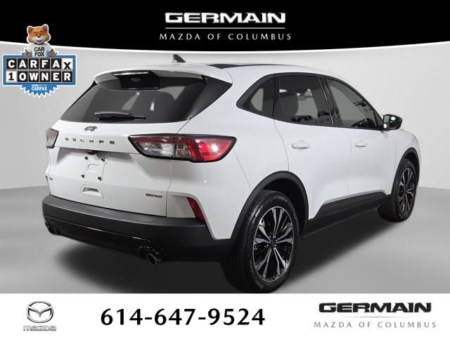 Used 2021 White Ford SE image 8