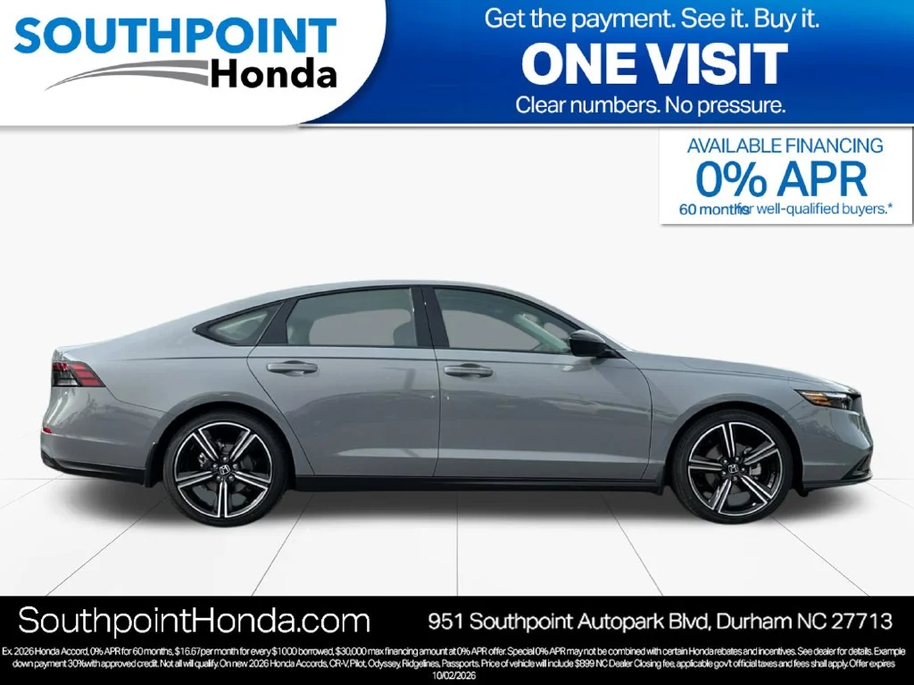 New 2026 Urban Gray Pearl Honda SE image 2