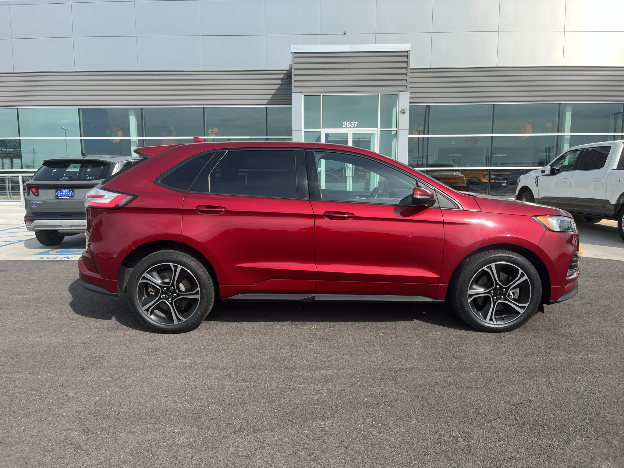 Used 2019 Ruby Red Metallic Tinted Clearcoat Ford ST image 2