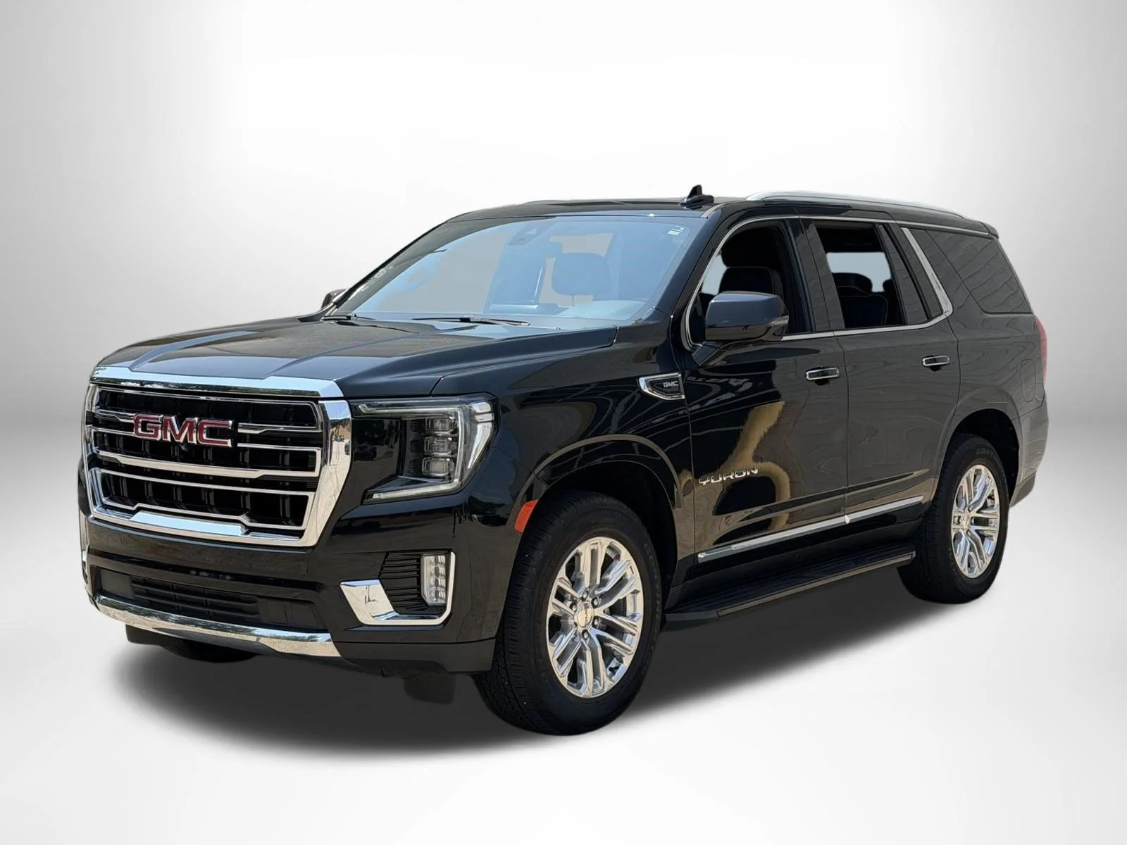 Used 2022 Onyx Black GMC SLT Luxury 4WD image 7