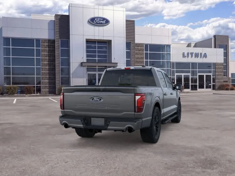 New 2026 Carbonized Gray Metallic Ford Lariat® image 8