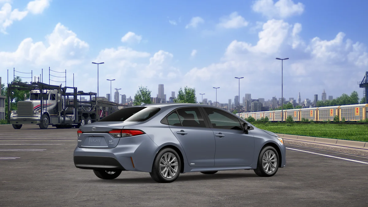 New 2026 Celestite Toyota LE AWD image 12