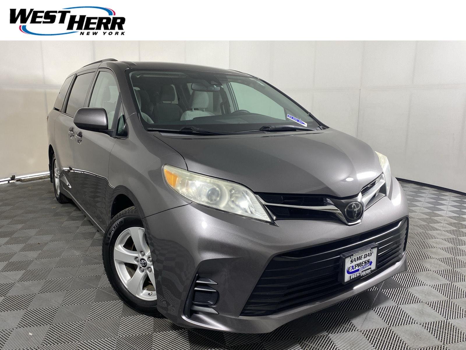 Used 2018 Predawn Gray Mica Toyota LE image 1