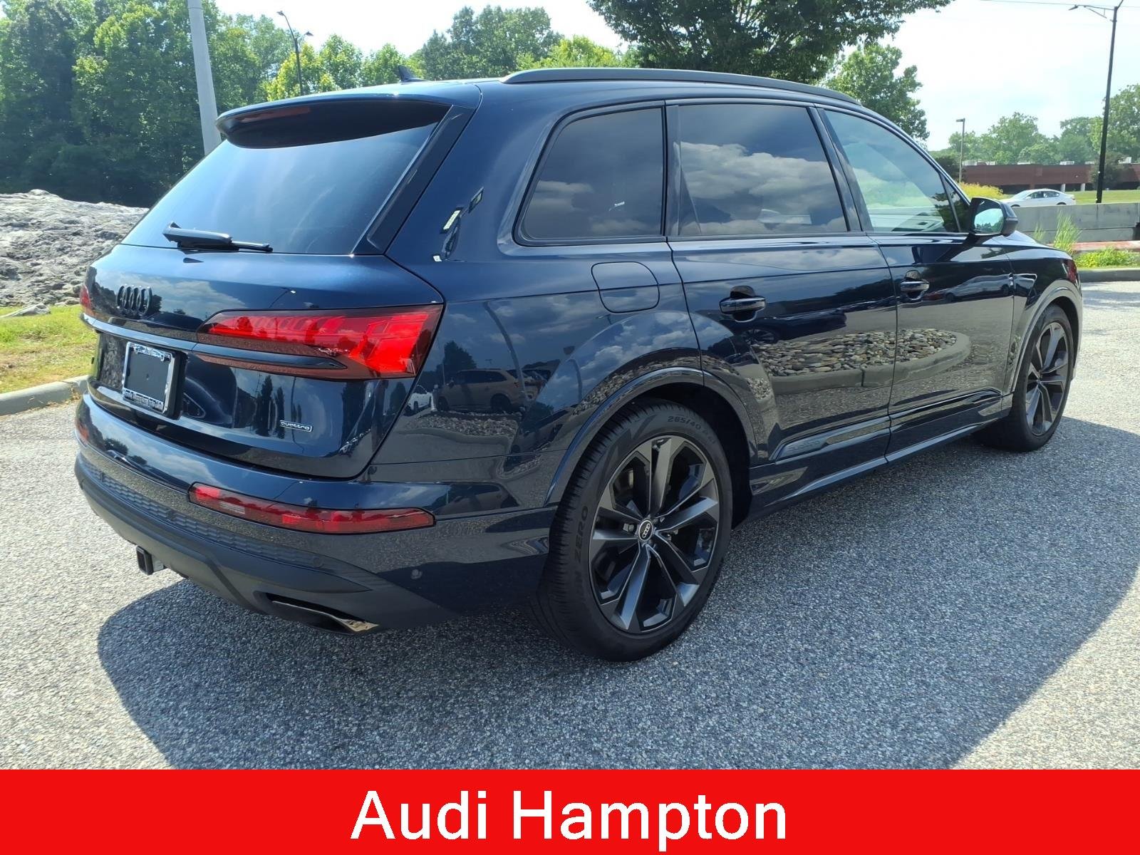 Used 2025 Waitomo Blue Metallic Audi Premium Plus image 6