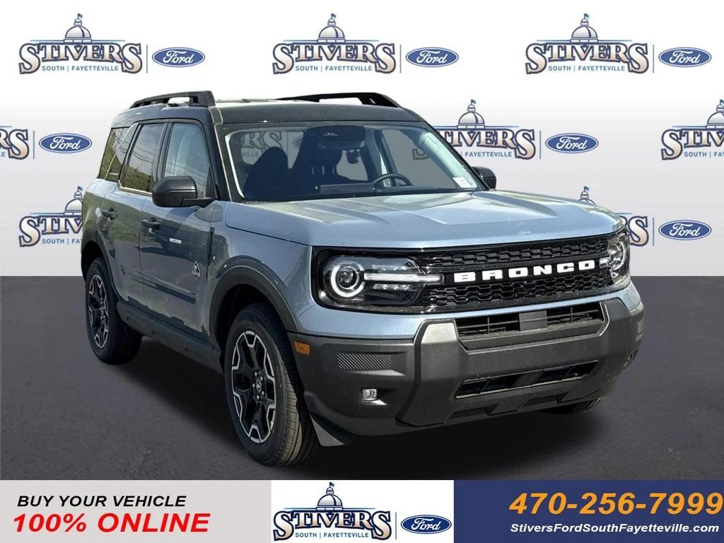 New 2026 Azure Gray Metallic Tri-Coat Ford Outer Banks® image 1