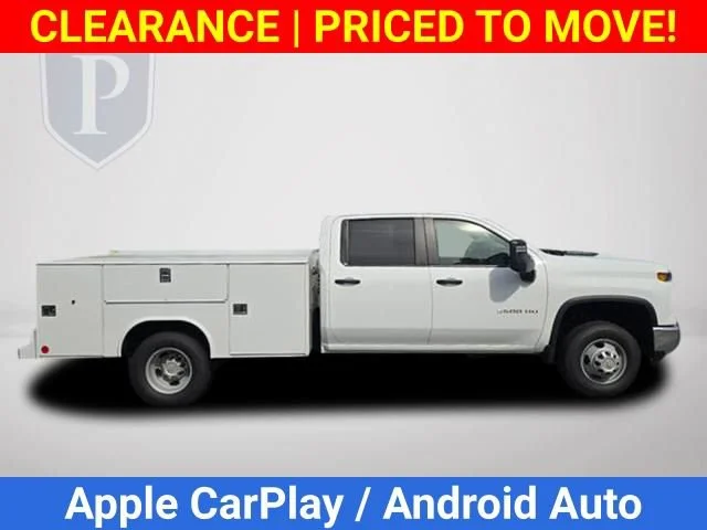 New 2025 Summit White Chevrolet Work Truck image 4
