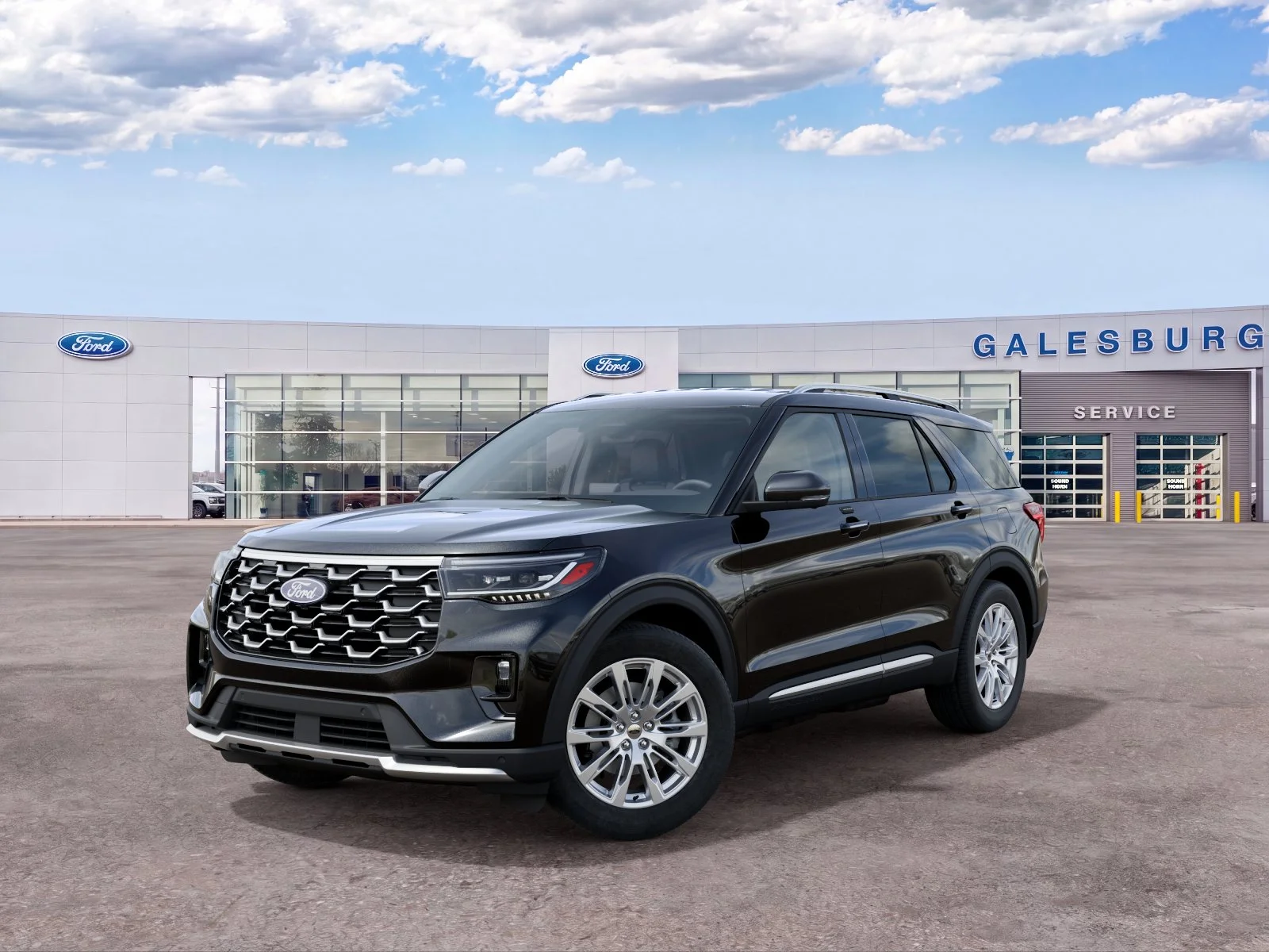 New 2027 Agate Black Metallic Ford Platinum™ image 25