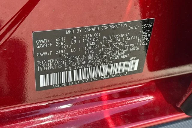 New 2026 LITHIUM RED PEARL Subaru Wilderness image 22