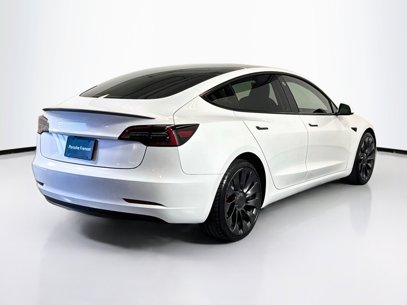 Used 2023 Pearl White Multi-Coat Tesla Performance image 9