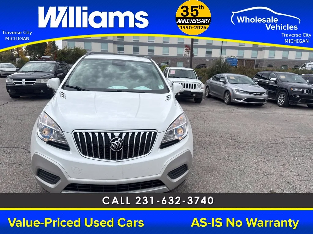 Used 2015 White Pearl Metallic Buick Base image 15