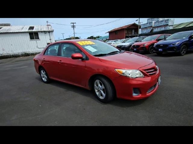 Used 2013 Toyota Corolla LE with VIN 2T1BU4EE4DC984743 for sale in Kailua-Kona, HI