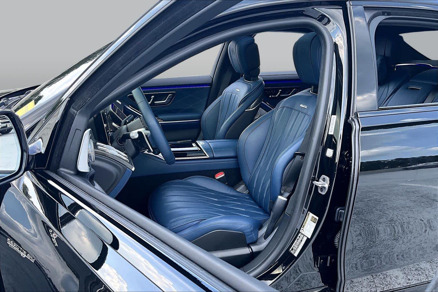 Used 2025 Obsidian Black Metallic Mercedes-Benz AMG® S 63 E image 8
