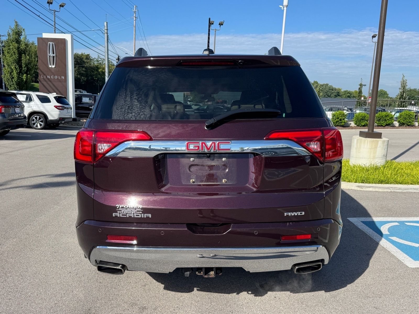Used 2018 Black Cherry Metallic GMC Denali image 4