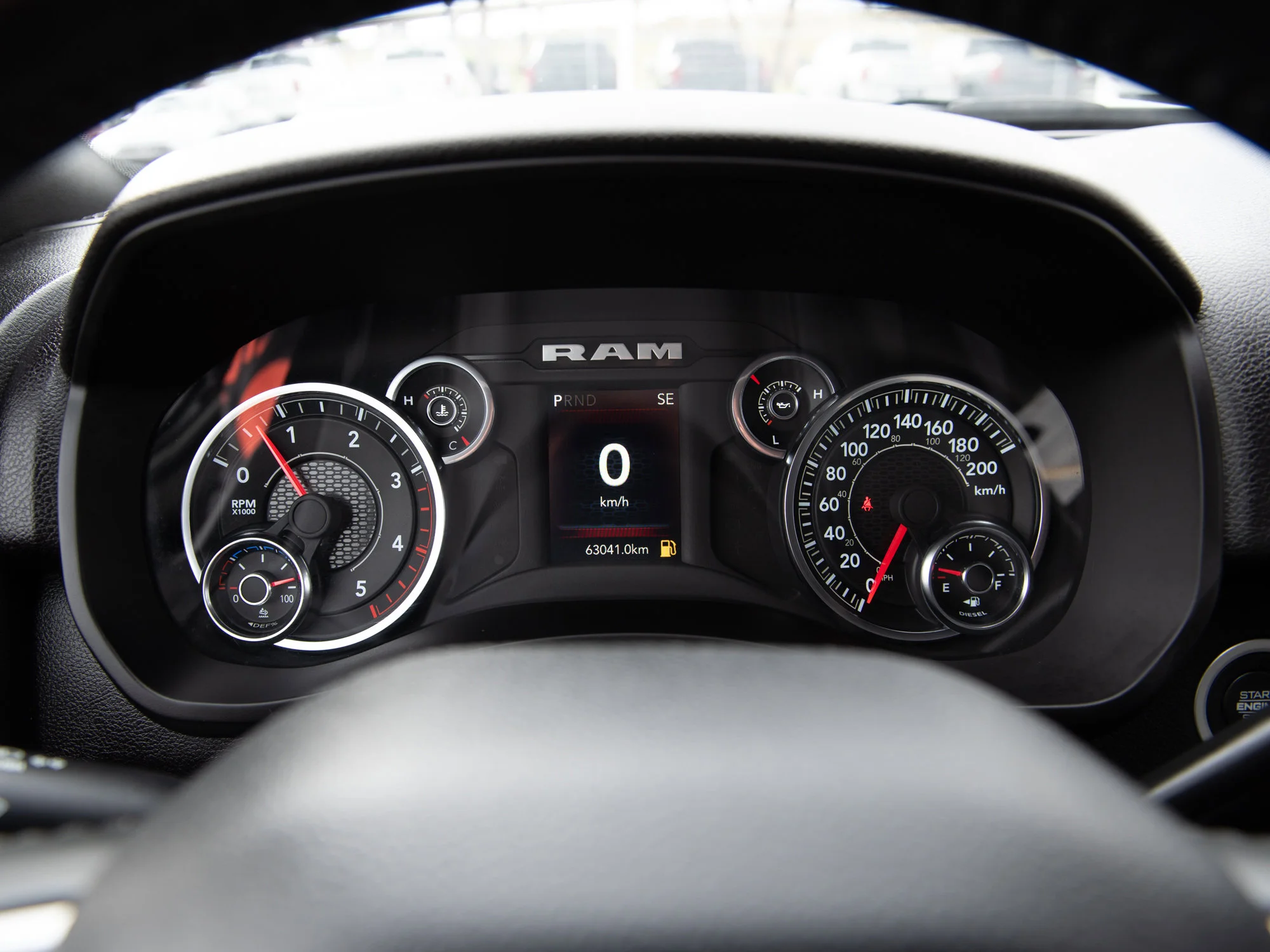 Certified Used 2023 White RAM Big Horn * No Accidents | Cummins Diesel | Apple CarPlay | Remote Start | Heated Seats image 8