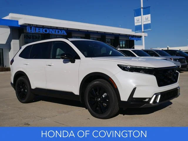 New 2026 Platinum White Pearl Honda AWD Sport Touring Hybrid image 2