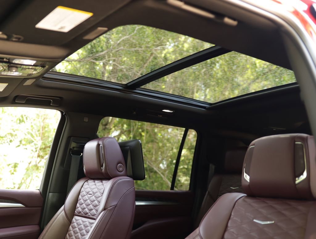 Used 2025 Radiant Red Tintcoat Cadillac Premium Luxury image 34