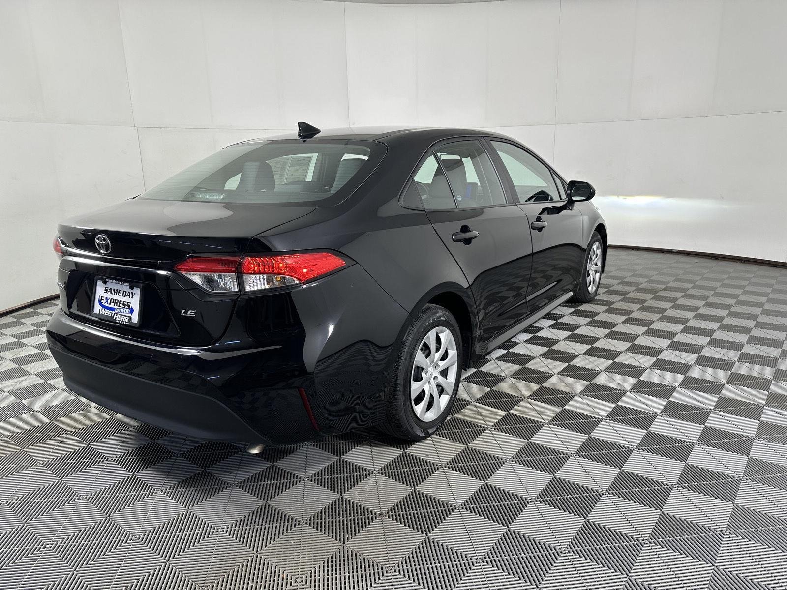 Certified Used 2024 Midnight Black Metallic Toyota LE image 22