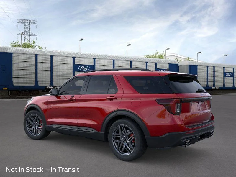 New 2026 Rapid Red Metallic Tinted Clearcoat Ford ST image 4