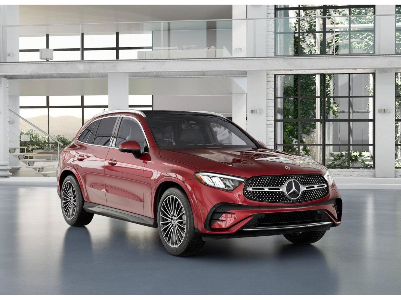 New 2026 MANUFAKTUR Patagonia Red Metallic Mercedes-Benz GLC 300 image 11