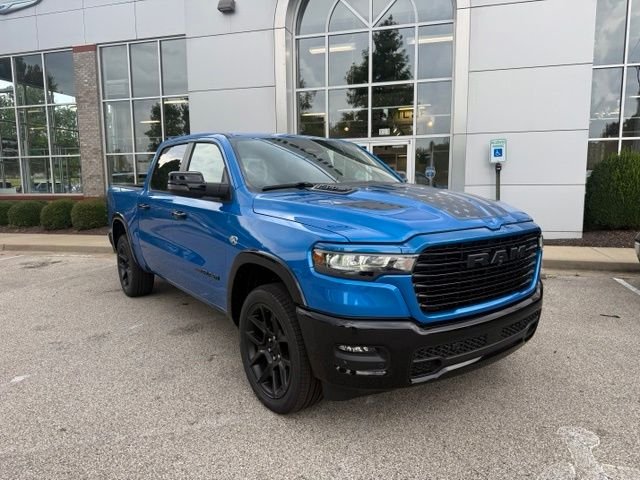 New 2026 Hydro Blue Pearl-Coat Exterior Paint RAM Laramie image 9