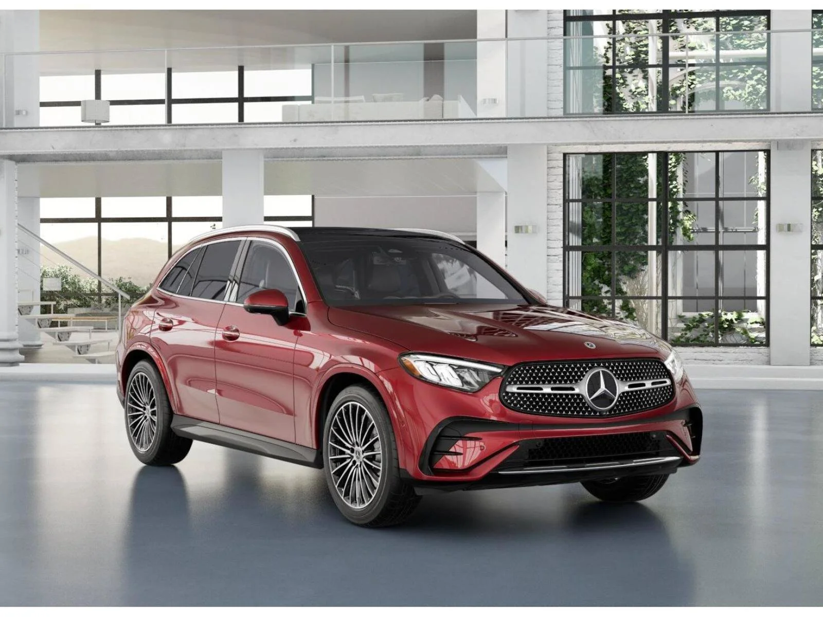 New 2026 MANUFAKTUR Patagonia Red Metallic Mercedes-Benz GLC 300 image 11