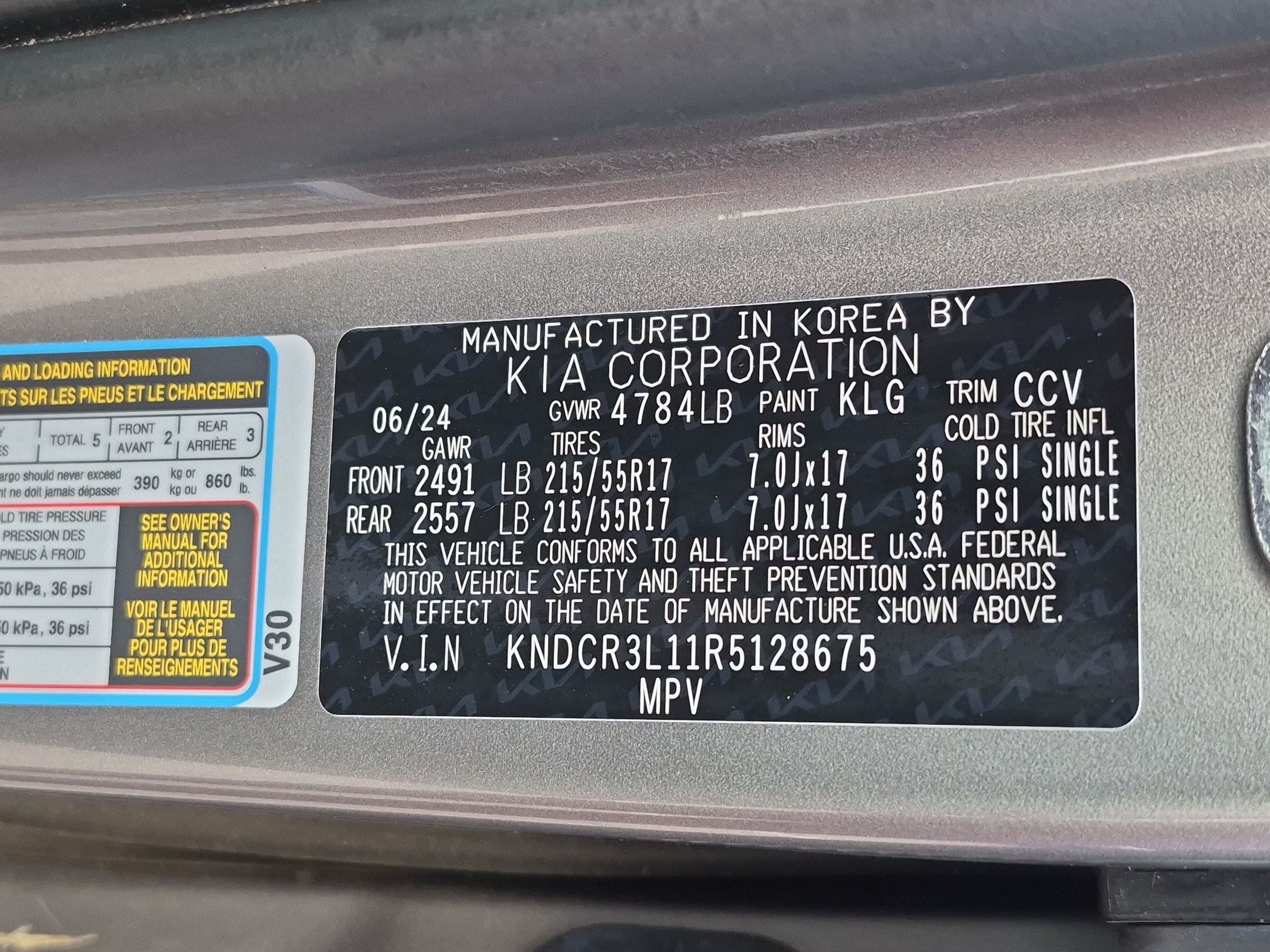 Ken Garff Cert 2024 Steel Gray Kia Wind image 32